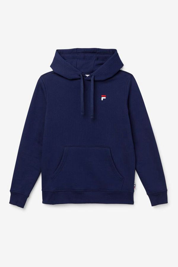 Moletons Fila Homem Azul Marinho - Fila Godfrey Hooded Loja Online Portugal,RLSX-71085